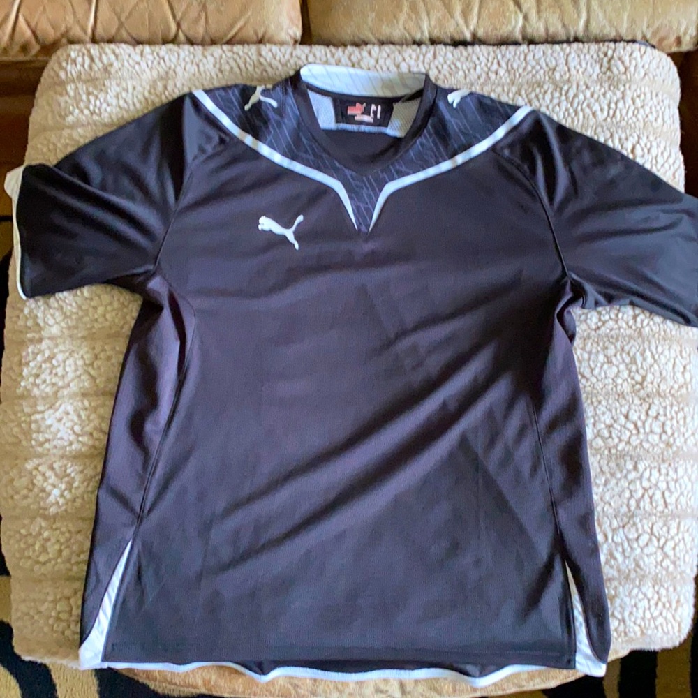 Puma soccer/training t-shirt black XL